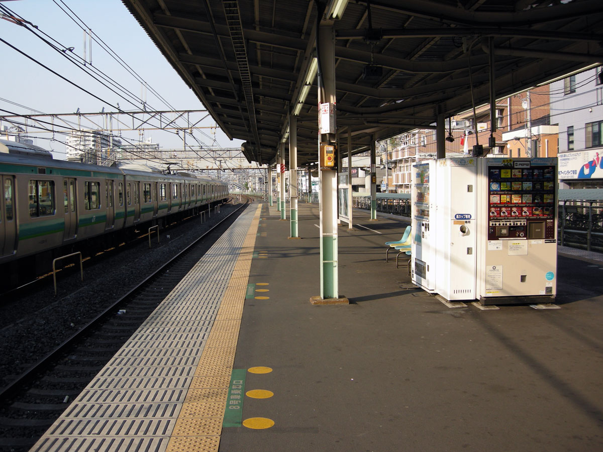 北松戸駅ホーム