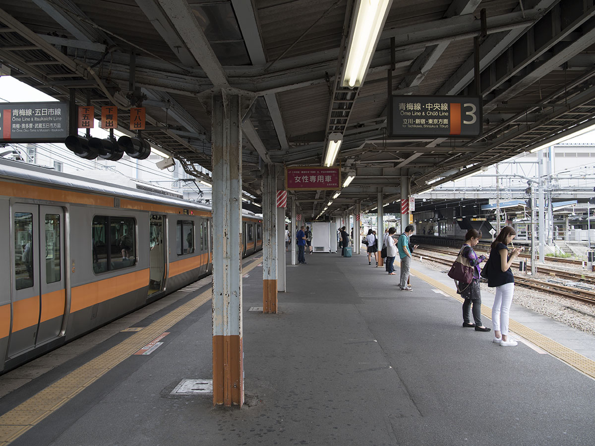 拝島駅2・3番ホーム