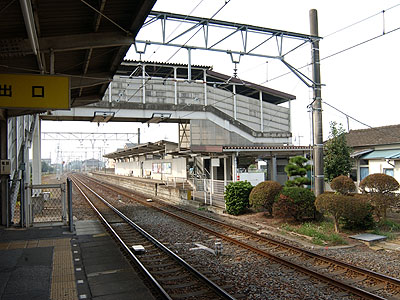 安塚駅ホーム