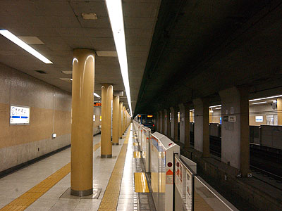 志村坂上駅ホーム