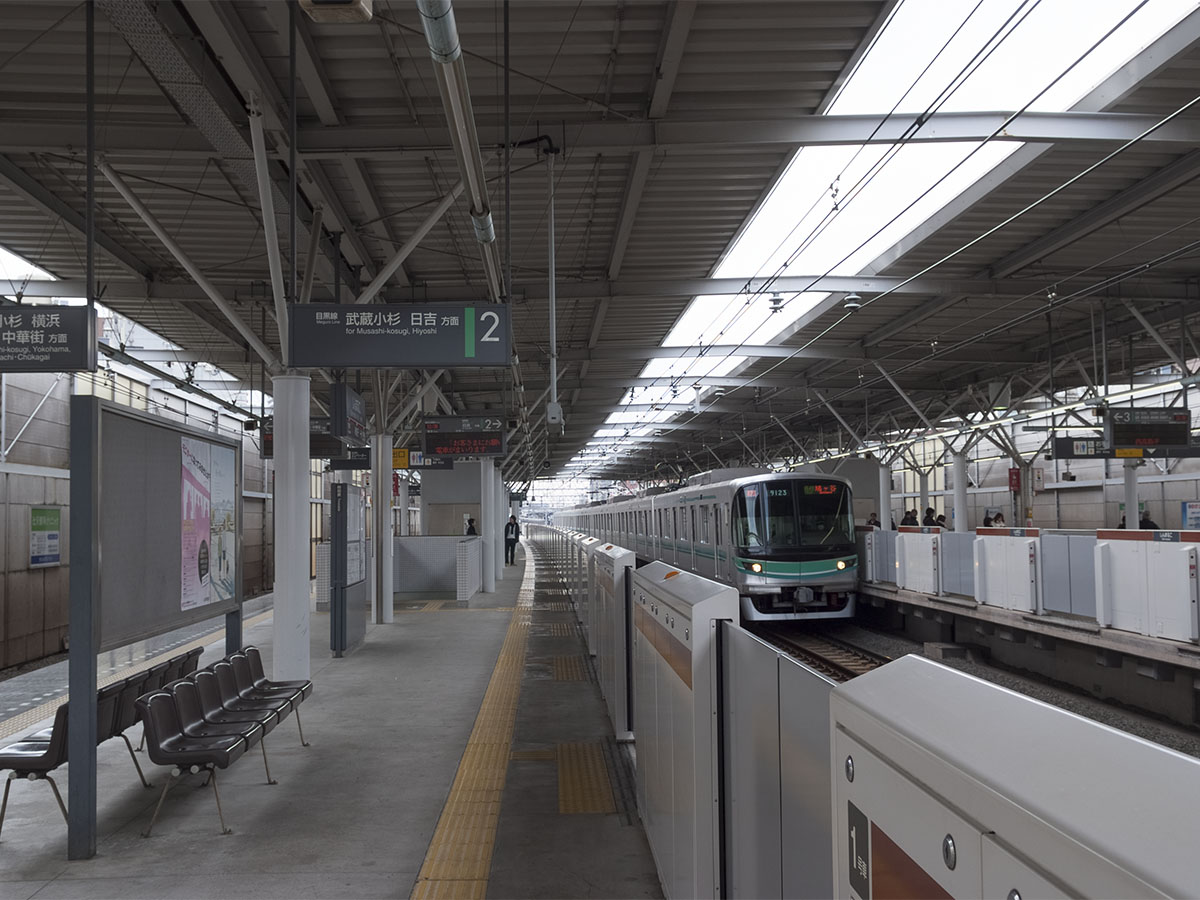 新丸子駅ホーム
