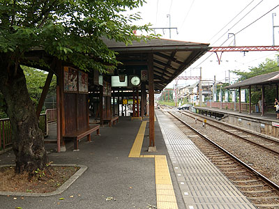 松尾駅ホーム(2)