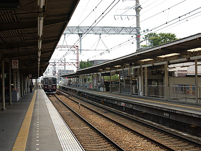 夙川駅ホーム