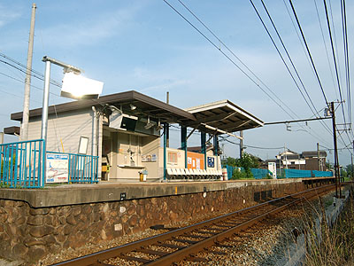二郎駅ホーム