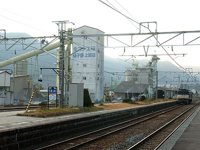 西上田駅ホーム
