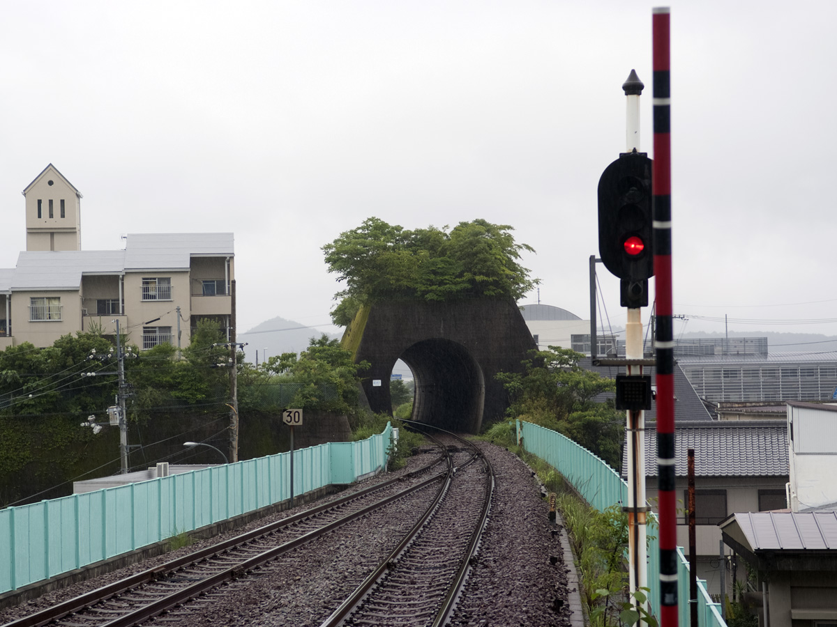 海部駅から徳島方にあるトンネル