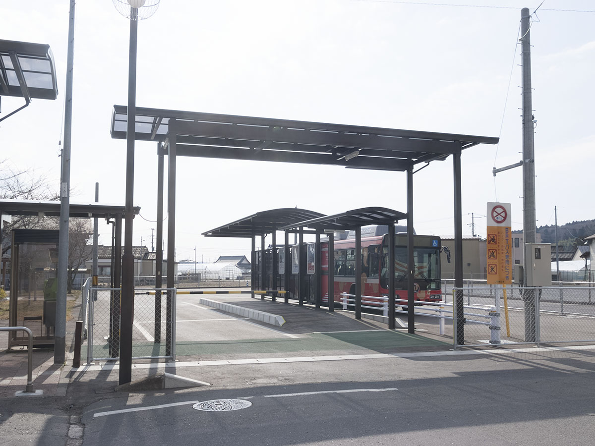 前谷地駅BRT乗り場