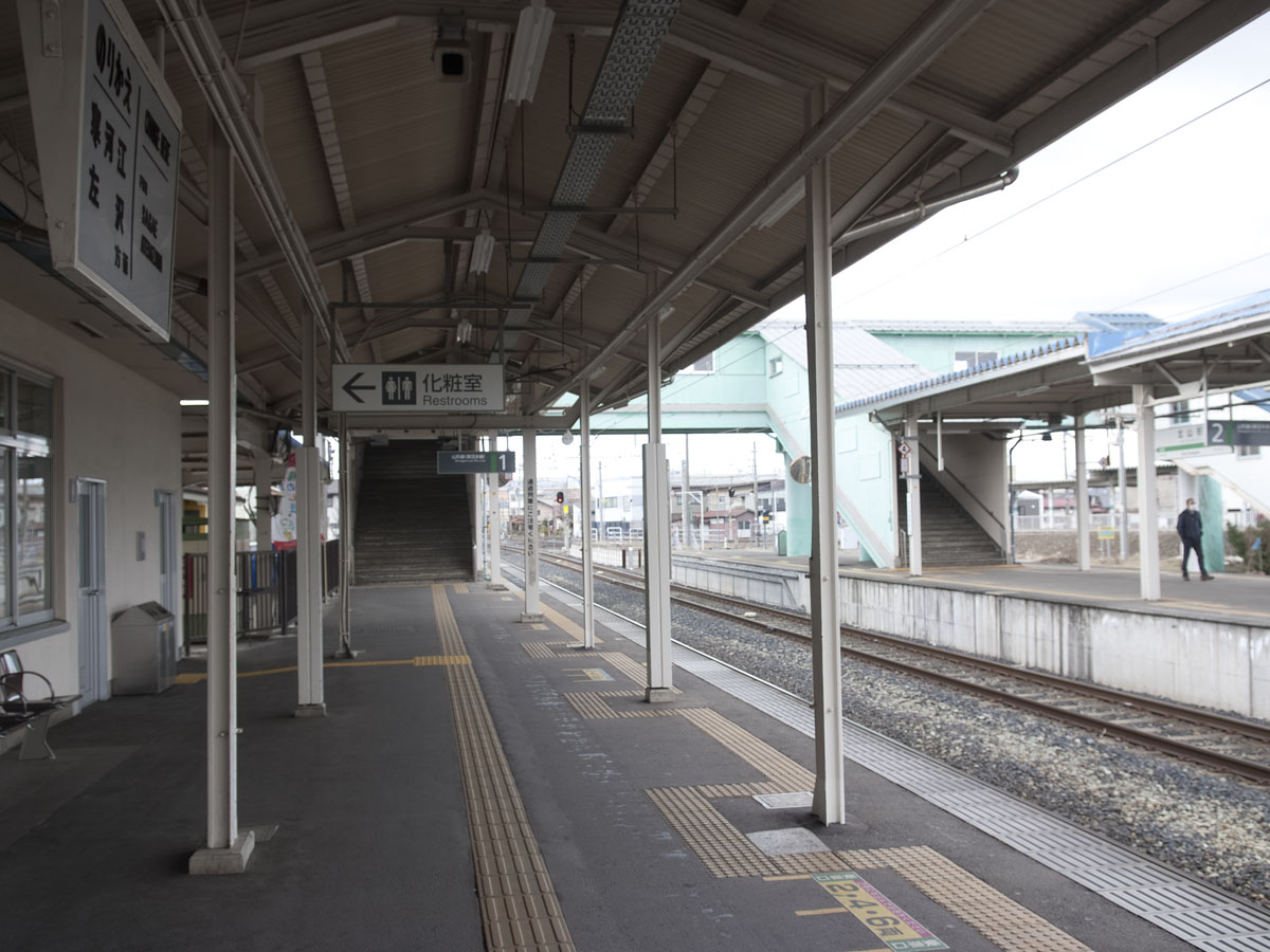 北山形駅1番ホーム