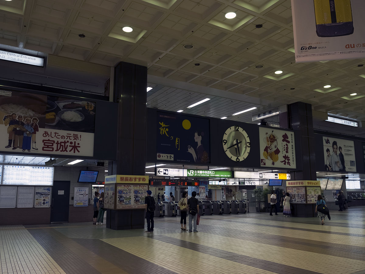 仙台駅在来線改札口