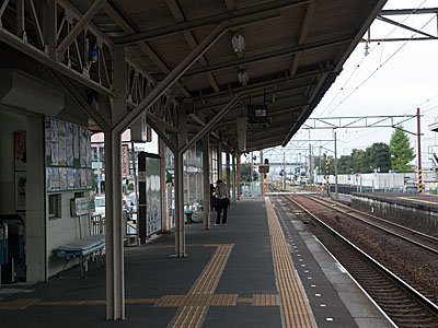 韮山駅ホーム