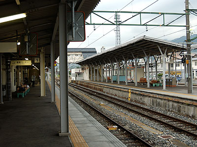 飯田駅ホーム