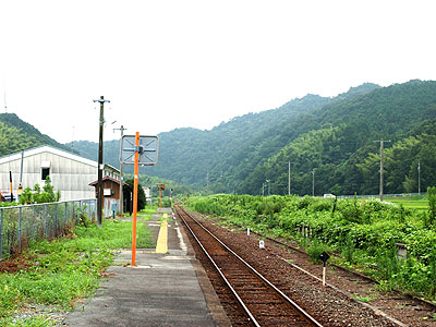 井関駅ホーム