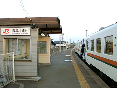 美濃川合駅