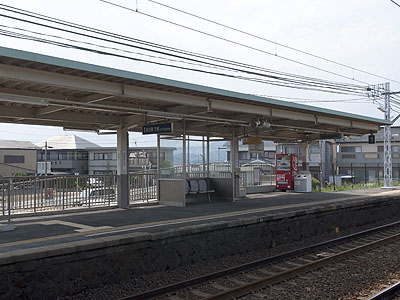 小田渕駅ホーム